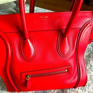 Authentic Celine Luggage Tote